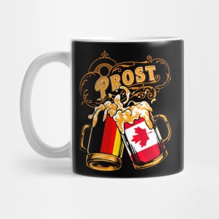 Oktoberfest Wiesn Prost Deutschland - Canada Mug